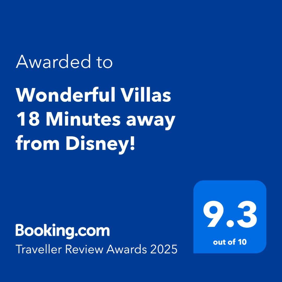 Wonderful Villas 18 Minutes Away From Disney! Kissimmee Zewnętrze zdjęcie